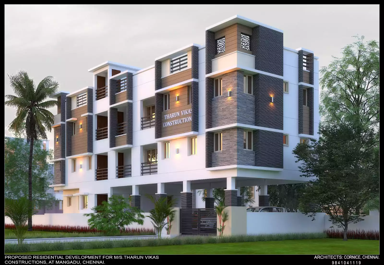 Apartment - 2 BHK - Tharun Vikash Properties 