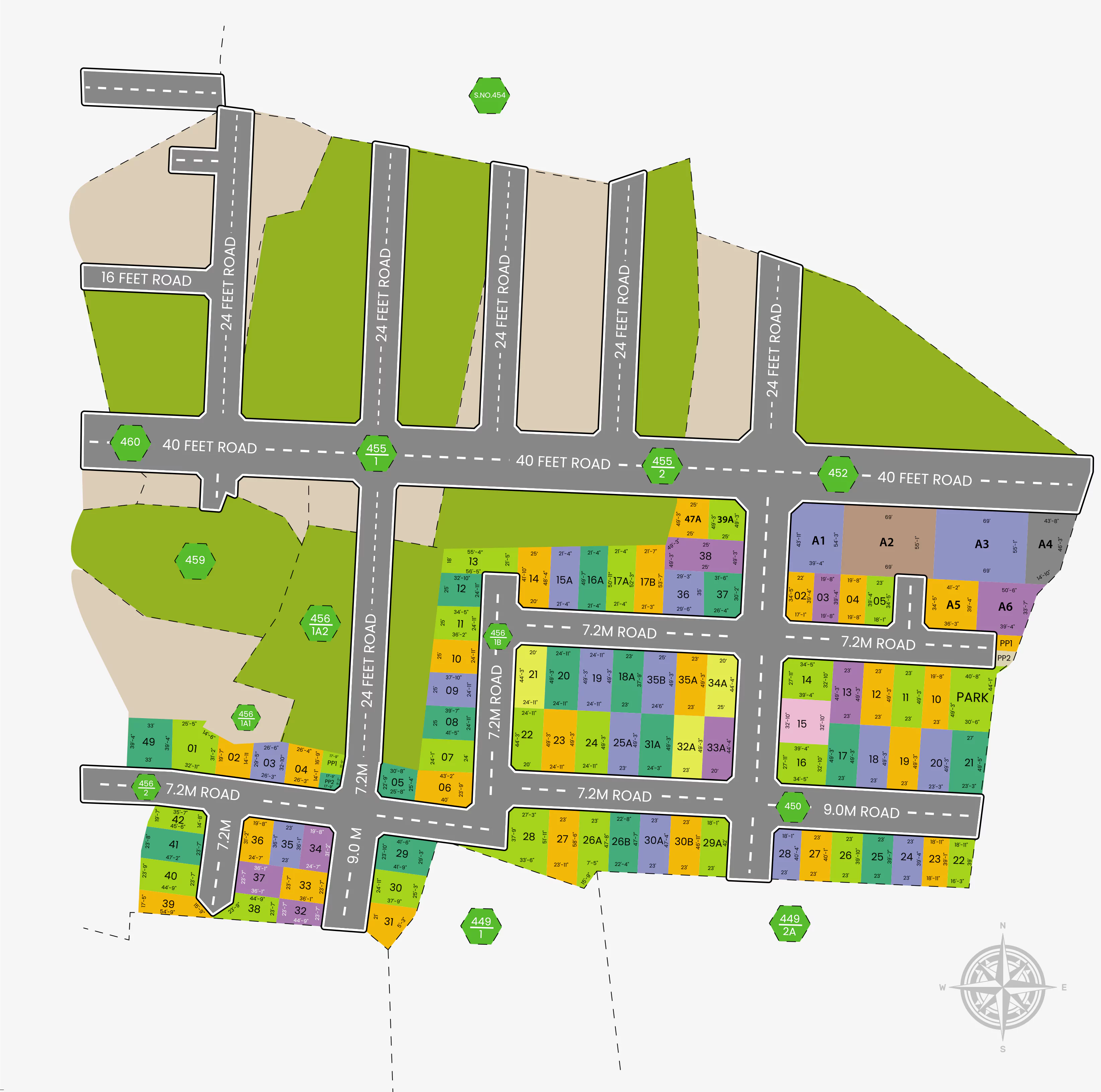 Nearest Location Highlights - Tharun Vikash Properties